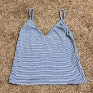 brandy melville striped tank top